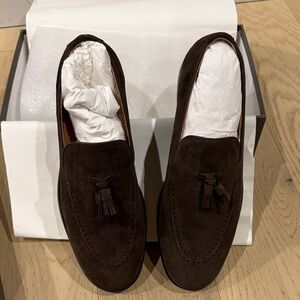 Brunello Cucinelli Brown Suede Loafer